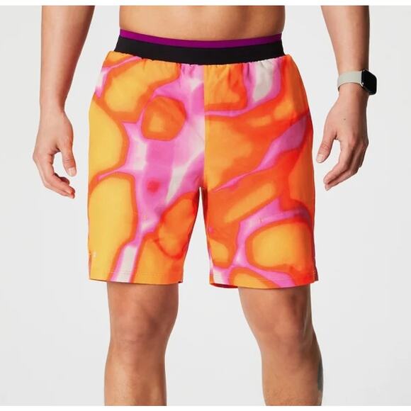 Fabletics Men's 7" The Fundamental Short II (Unlined) Multicolor Size XL NWT - Picture 5 of 5